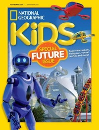 National Geographic Kids September 2022 magazine back issue cover image