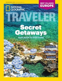 National Geographic Traveler August/September 2018 magazine back issue cover image