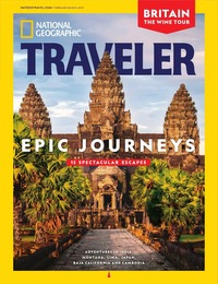 National Geographic Traveler February/March 2019 magazine back issue