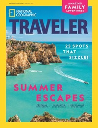 National Geographic Traveler June/July 2019 magazine back issue