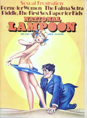 National Lampoon February 1973 magazine back issue National Lampoon magizine back copy 