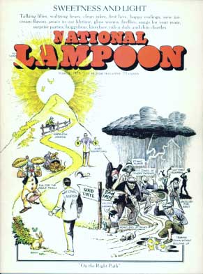 National Lampoon March 1973 magazine back issue National Lampoon magizine back copy 