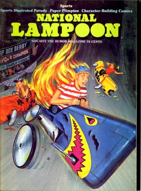 National Lampoon November 1973 magazine back issue National Lampoon magizine back copy 