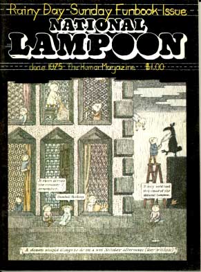 National Lampoon June 1975 magazine back issue National Lampoon magizine back copy 