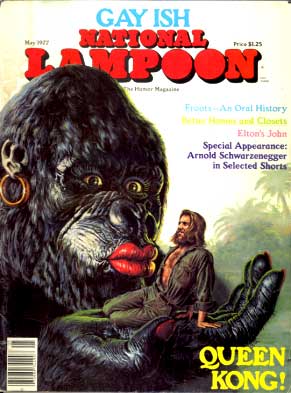 National Lampoon May 1977 magazine back issue National Lampoon magizine back copy 