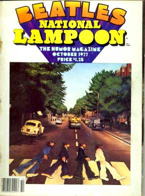 National Lampoon October 1977 magazine back issue National Lampoon magizine back copy 