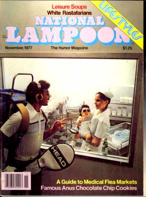 National Lampoon November 1977 magazine back issue National Lampoon magizine back copy 