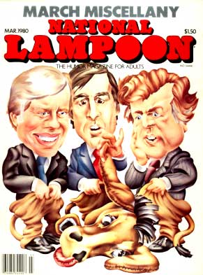 National Lampoon March 1980 magazine back issue National Lampoon magizine back copy 