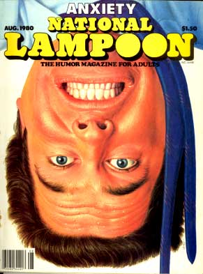 National Lampoon August 1980 magazine back issue National Lampoon magizine back copy 