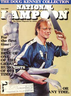 National Lampoon June 1985 magazine back issue National Lampoon magizine back copy 