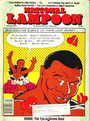 National Lampoon January/February 1989 magazine back issue National Lampoon magizine back copy 