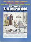 National Lampoon December 1971 magazine back issue cover image