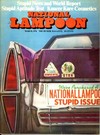 National Lampoon March 1974 magazine back issue cover image