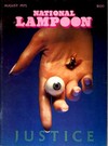 National Lampoon August 1975 magazine back issue cover image