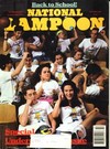 National Lampoon September/October 1990 magazine back issue cover image