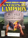 National Lampoon June 1991 magazine back issue cover image