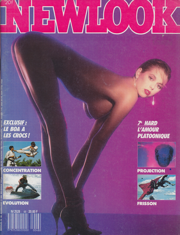 Newlook # 48, Aout 1987 magazine back issue Newlook French magizine back copy L'Amour Platoonique,Le Boa a Les Crocs,Concentration,Evolution,Tronches de clebs,la bombe a eau