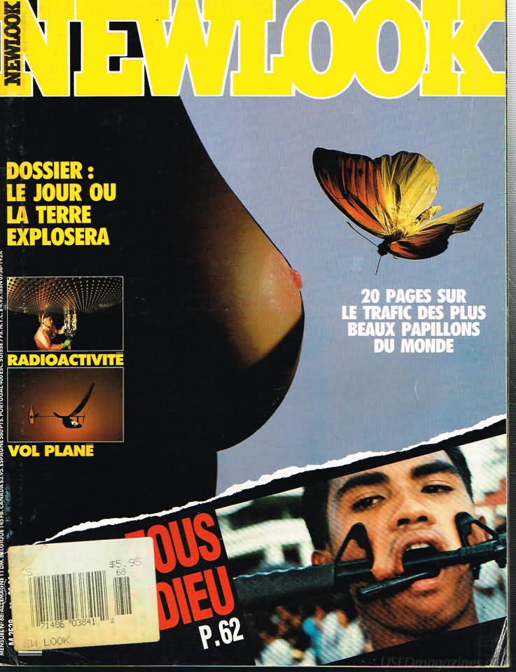 Newlook # 68, Mars 1989 magazine back issue Newlook French magizine back copy Newlook # 68, Mars 1989 French Magazine Back Issue Published in France by Daniel Filipacchi. Dossier: Le Jour Ou La Terre Explosera.