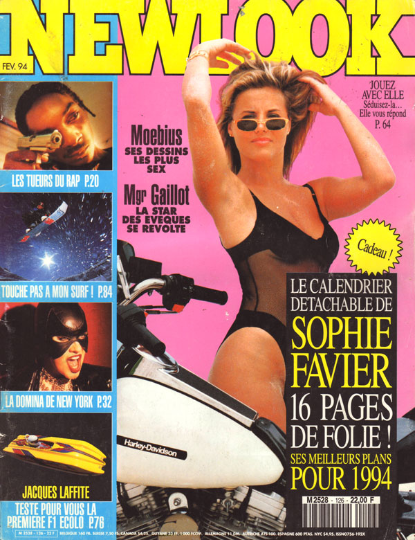 Newlook # 126 - Fevrier 1994 magazine back issue Newlook French magizine back copy newlook francais french porno magazine filles nues xxx photographes erotiques sexy girls scandales b