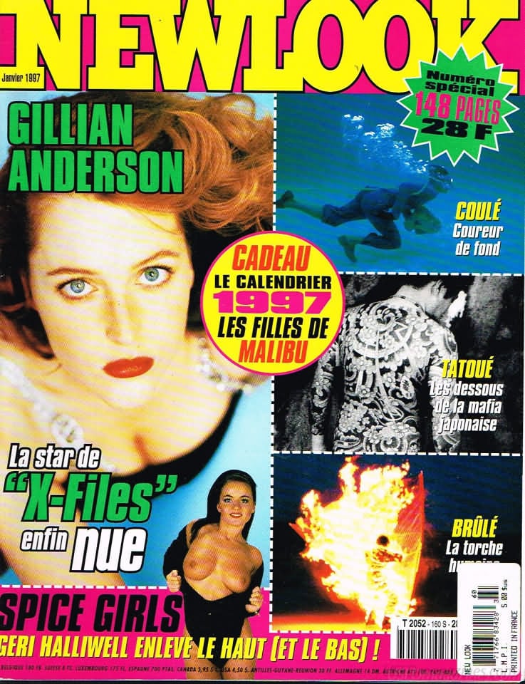 Newlook # 160, Janvier 1997 magazine back issue Newlook French magizine back copy Newlook # 160, Janvier 1997 French Magazine Back Issue Published in France by Daniel Filipacchi. Gillian Anderson.