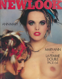Jessie Law magazine pictorial Newlook # 8, Avril 1984