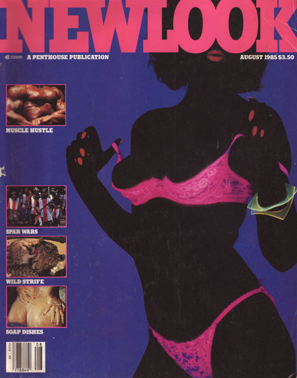Newlook August 1985 magazine back issue Newlook English magizine back copy newlook used magazine back issue number 4 august 1985 vintage penthouse publication collectors issue