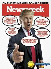 Donald Trump magazine cover appearance Newsweek August 14, 2015