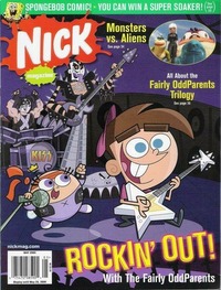 Nickelodeon May 2009 magazine back issue cover image