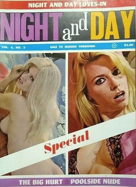 Night and Day January 1968 magazine back issue Night and Day magizine back copy 