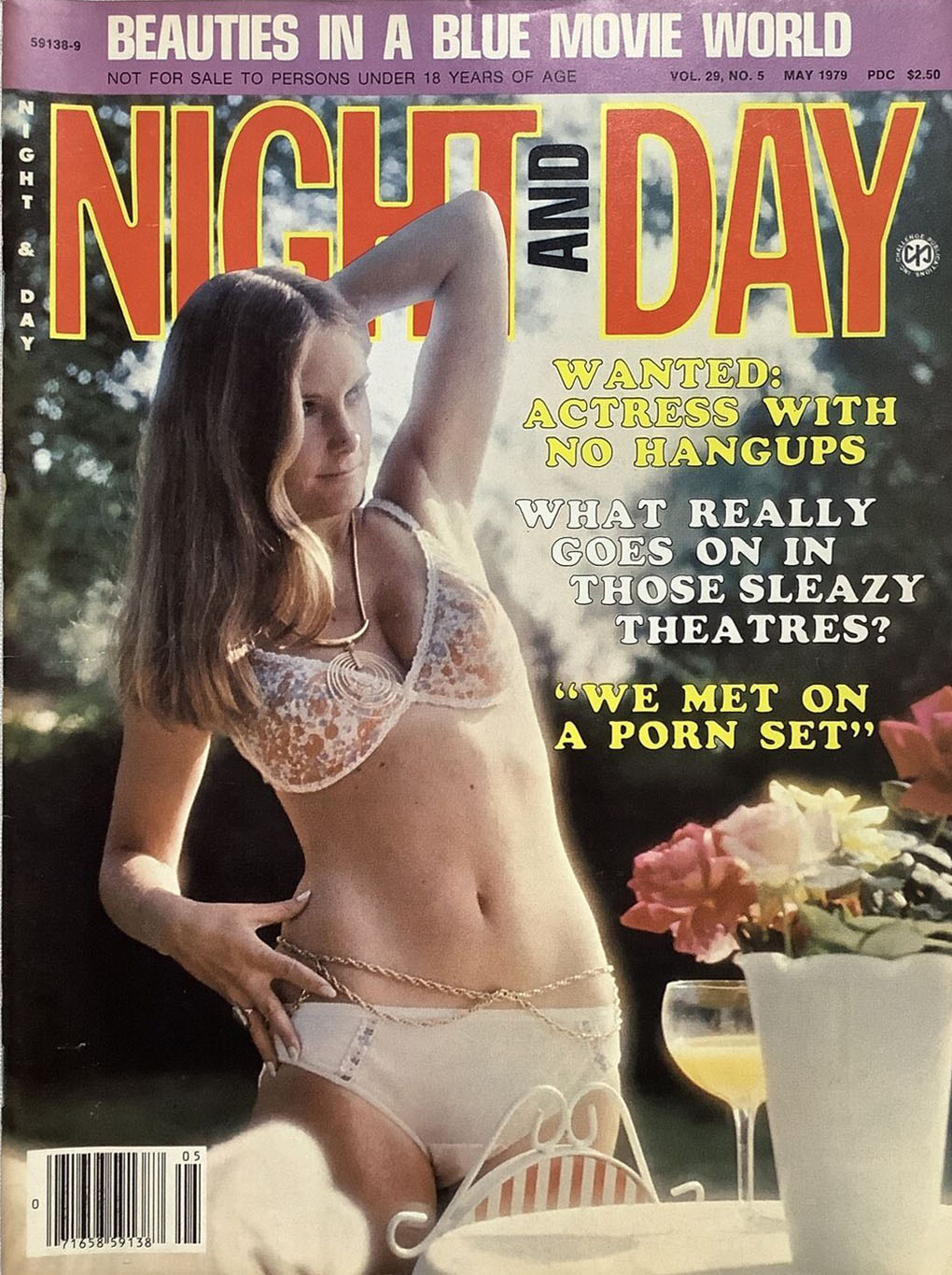 Night and Day May 1979 magazine back issue Night and Day magizine back copy 