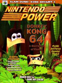 Kobe Bryant magazine cover appearance Nintendo Power # 126, November 1999