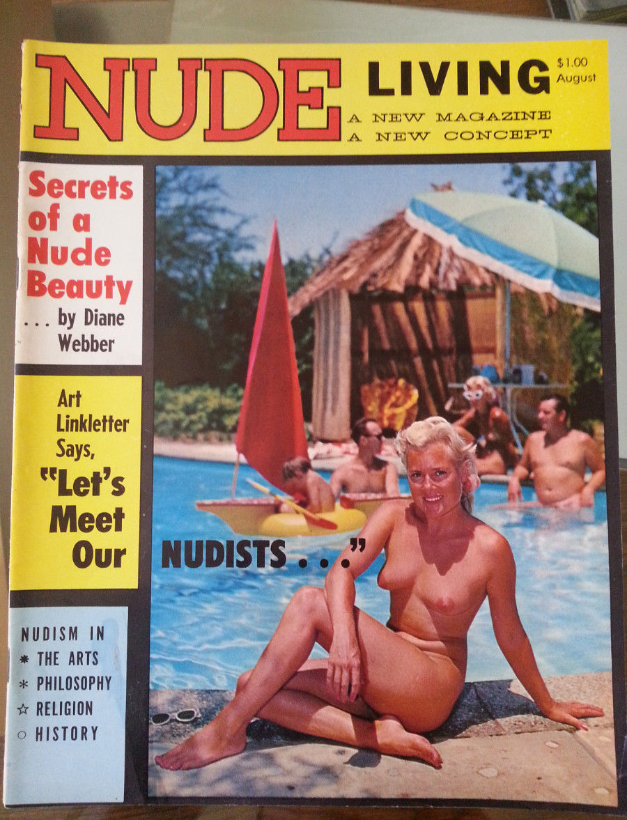 Nude Living # 2 magazine back issue Nude Living magizine back copy 