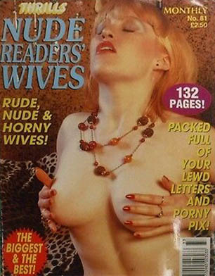 Nude Readers' Wives # 81 magazine back issue Nude Readers' Wives magizine back copy 