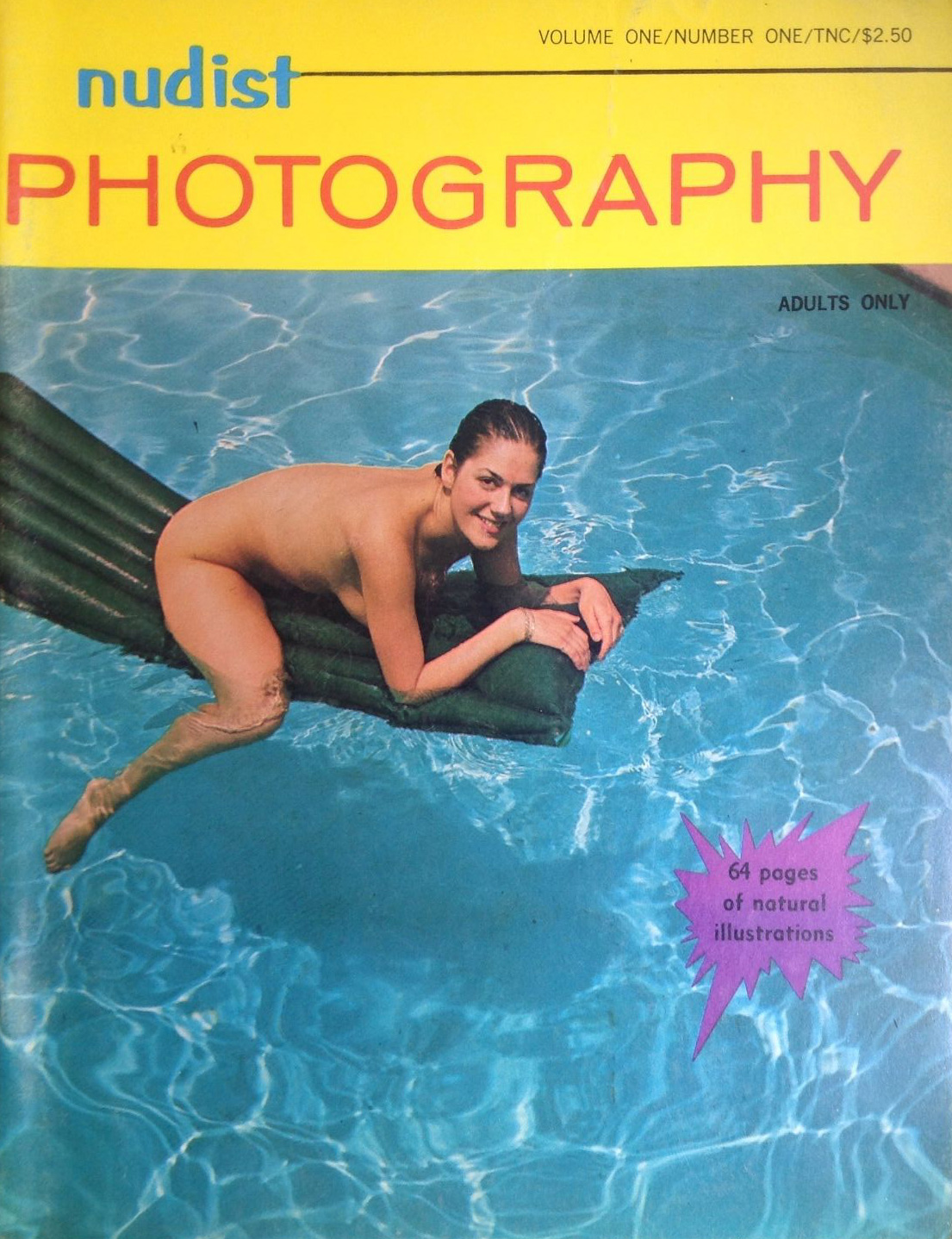 Nudist Photography Vol. 1 # 1 magazine back issue Nudist Photography magizine back copy 