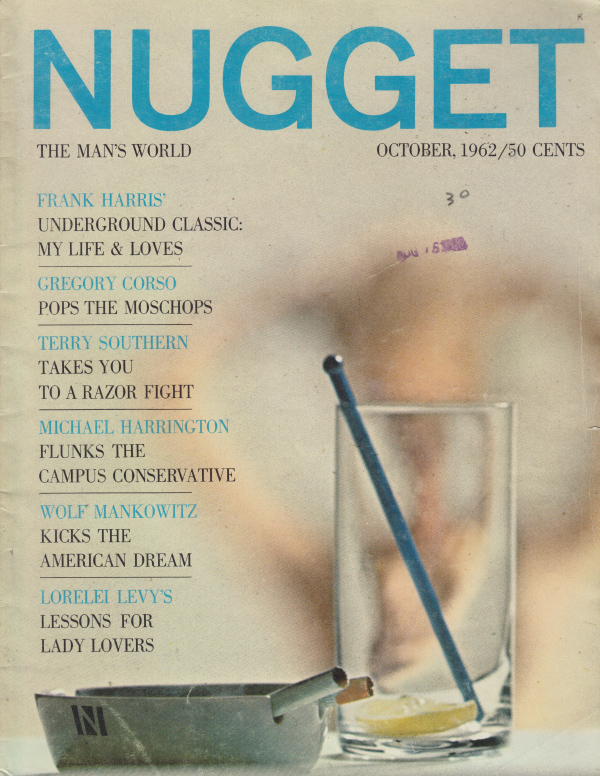 Nugget October 1962 magazine back issue Nugget magizine back copy Nugget October 1962 Adult Magazine Back Issue Published by Nugget, Specialists in XXX Hardcore Kink Magazines. Covergirl Empty Glass (Not Nude) .