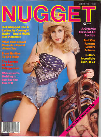 Nugget March 1987 magazine back issue Nugget magizine back copy Nugget March 1987 Adult Magazine Back Issue Published by Nugget, Specialists in XXX Hardcore Kink Magazines. Get Whipped Into A Lather, By Covergirl Kathy-Andd 8 More Hot Pictorial.