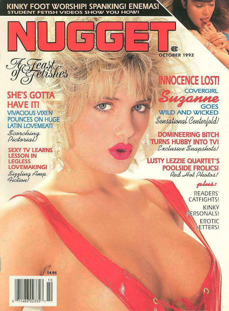 Nugget October 1992 magazine back issue Nugget magizine back copy Nugget October 1992 Adult Magazine Back Issue Published by Nugget, Specialists in XXX Hardcore Kink Magazines. A Feast Of Fetishes.