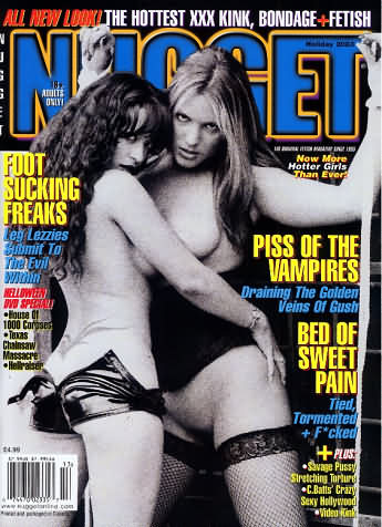 Nugget Holiday 2003 magazine back issue Nugget magizine back copy Nugget Holiday 2003 Adult Magazine Back Issue Published by Nugget, Specialists in XXX Hardcore Kink Magazines. Piss Of The Vampires.