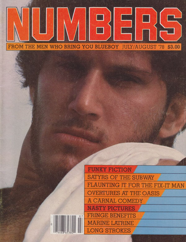 Numbers July/August 1978 magazine back issue Numbers magizine back copy numbers magazine 1978 back issues hottest naked men hard rock abs long throbbing cocks gay xxx pics 