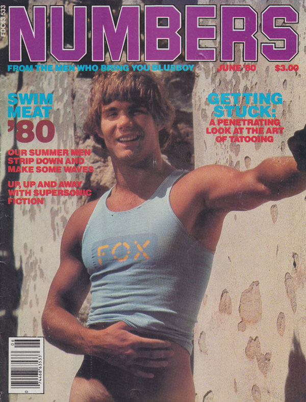 Numbers June 1980 magazine back issue Numbers magizine back copy numbers xxx magazine 1980 back issues hottest meat long hard dicks gay explicit porn photos summer d