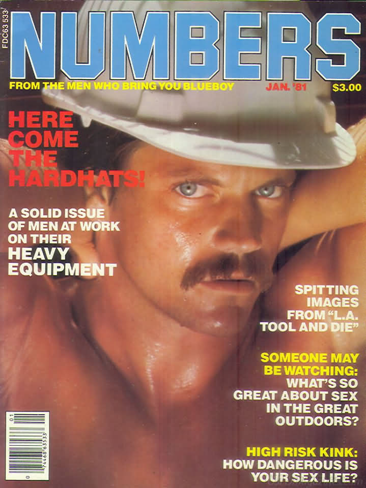 Numbers January 1981 magazine back issue Numbers magizine back copy 
