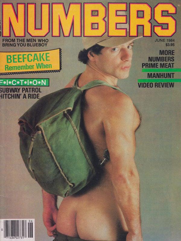 Numbers June 1984 magazine back issue Numbers magizine back copy numbers magazine 1984 back issues hot horny gay fiction erotic fantasy tight buns hard rock abs anal