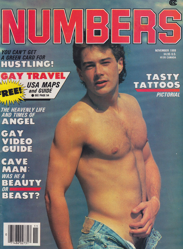 Numbers November 1989 magazine back issue Numbers magizine back copy numbers magazine back issues 1989 hot gay xxx porn mag guy on guy huge hard cocks throbbing dicks na