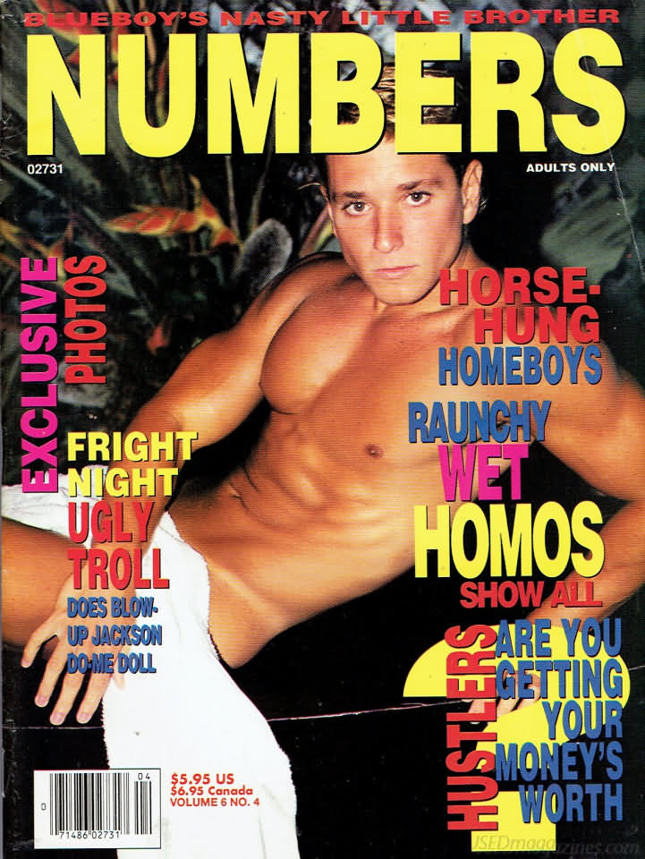 Numbers April 1994 magazine back issue Numbers magizine back copy 