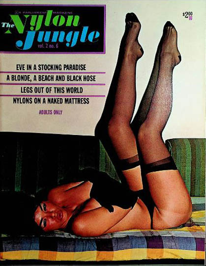 Nylon Jungle Vol. 2 # 6 magazine back issue Nylon Jungle magizine back copy 