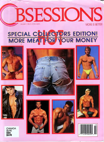 Obsessions October 1992 magazine back issue Obsessions magizine back copy 