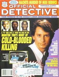 Official Detective Stories June 1995 Magazine Back Copies Magizines Mags