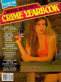Official Detective Yearbook # 1, Yearbook 1989 Magazine Back Copies Magizines Mags
