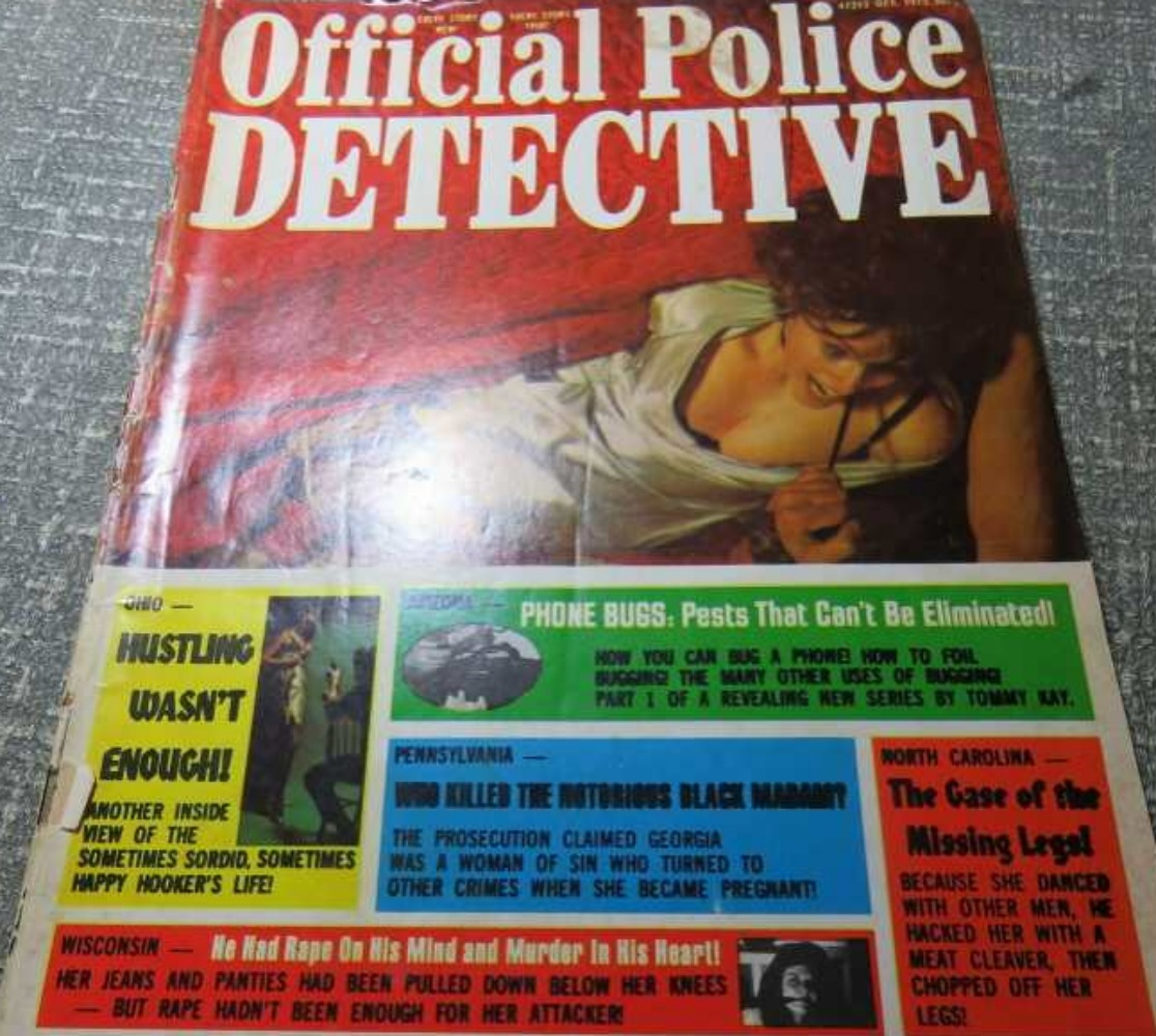 official-police-detective-december-1973-magazine-back-issue-dete