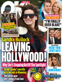 Sandra Bullock magazine cover appearance OK April 24, 2017
